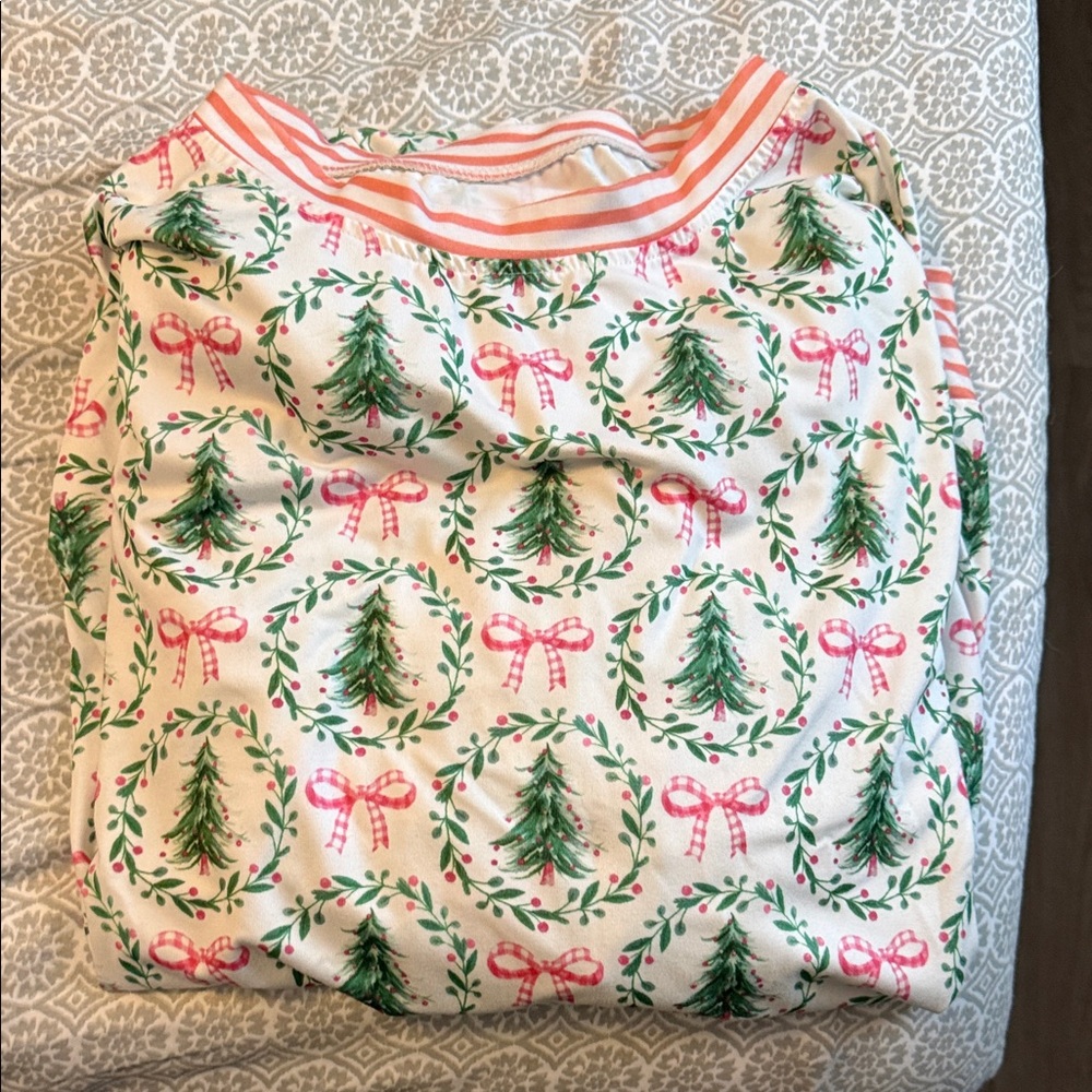Festive Tree Print  Pajamas